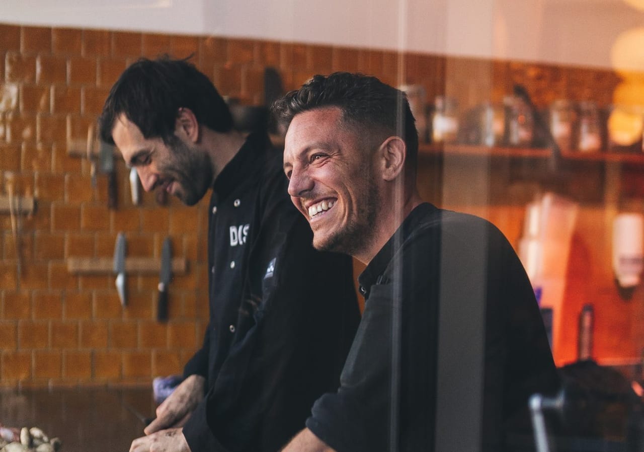 The DIS team in their own kitchen at Haarlemmerplein, Amsterdam